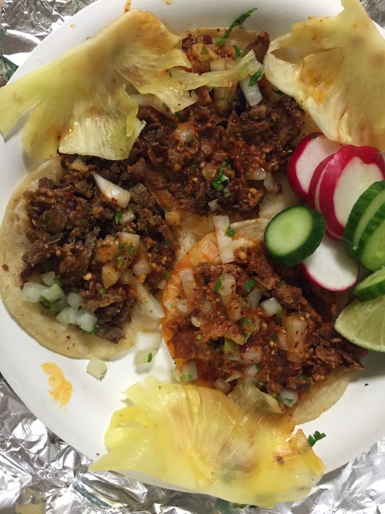 al pastor with grilled piña