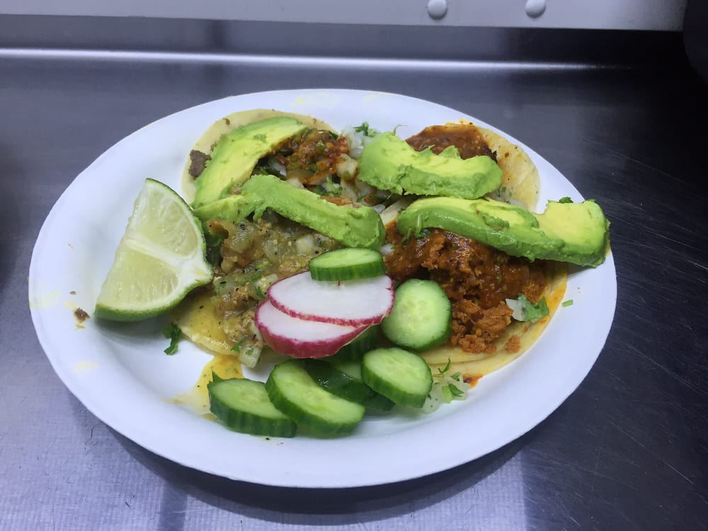 tacos with avocado